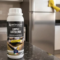 Limpador INOX 500mL Tira Manchas e Desengordura Coifas Fogões Panelas Inox - Bellinzoni