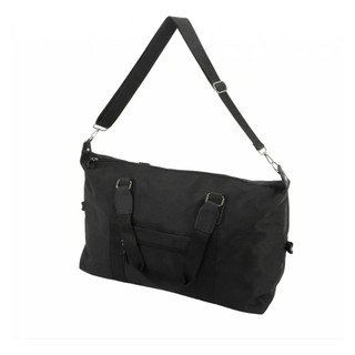 Bolsa De Viagem De Poliéster Preta Média Unissex Academia Esporte Viagem Trabalho