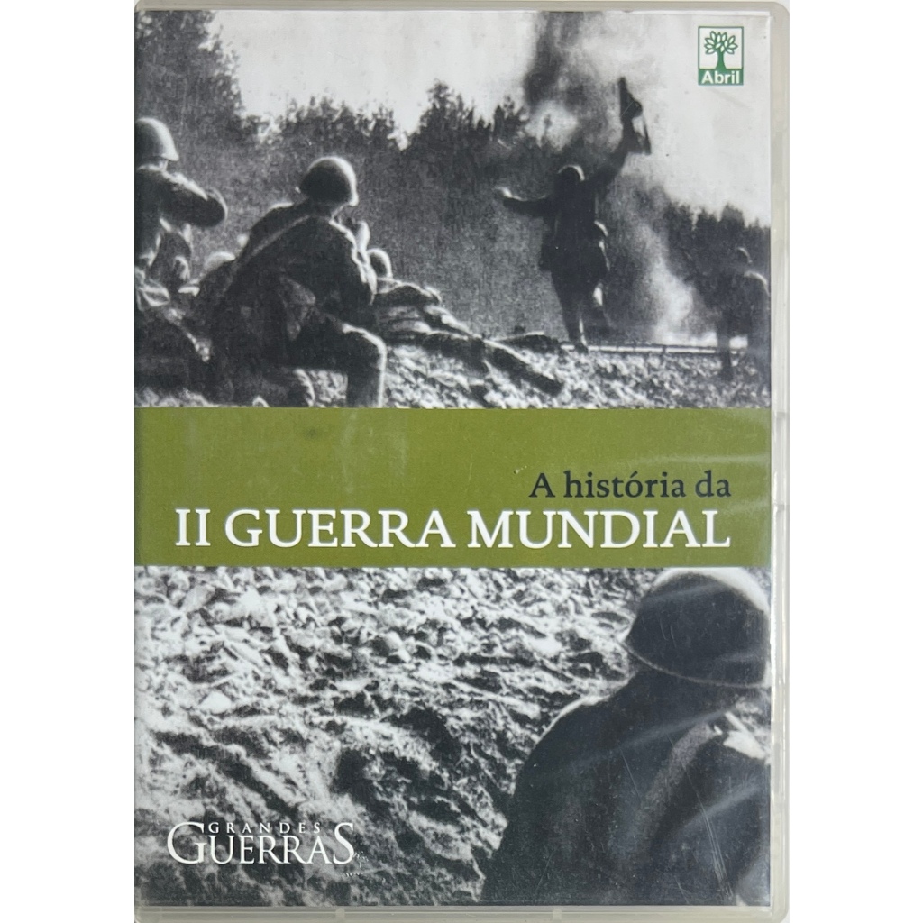 A História da II Guerra Mundial - Grandes Guerra - DVD Original
