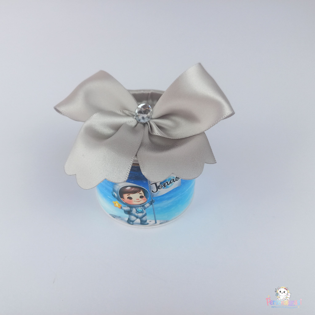 TUBOLATA ASTRONALTA PERSONALIZADA 5X6 PARA LEMBRANCINHA FESTA INFANTIL ANIVERSÁRIO