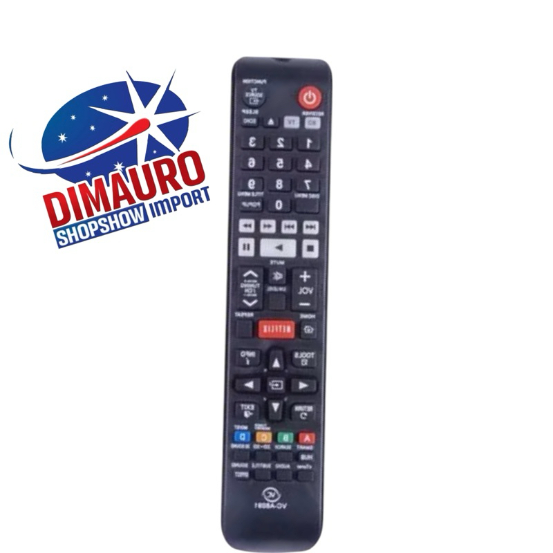 Controle  Smart 4 K Remoto Compatível HOME THEATER SAMSUNG - VC-A8091
