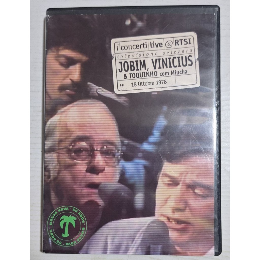 DVD Jobim, Vinicius & Toquinho com Miucha - 18 Ottobre 1978