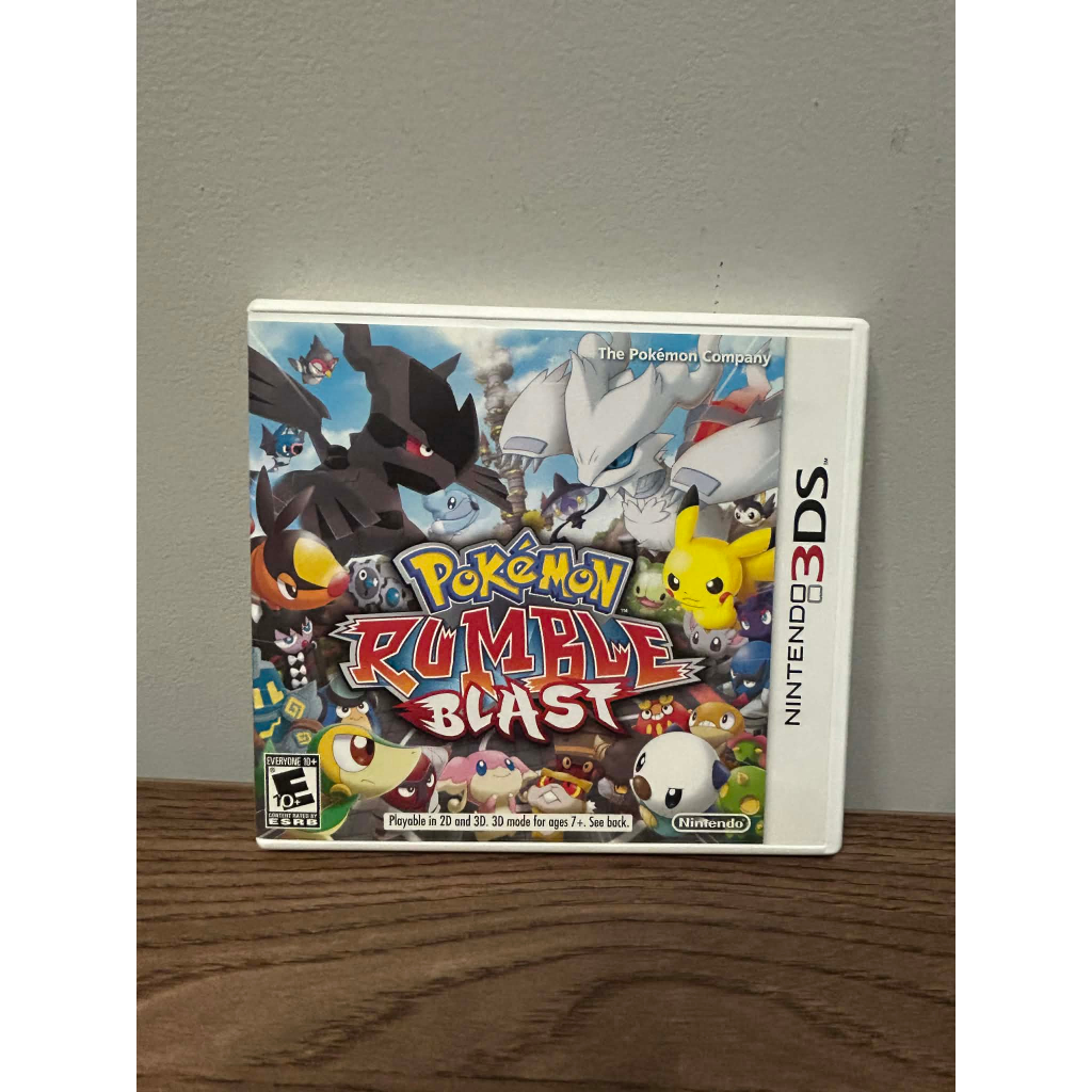 Jogo Nintendo 3Ds Pokémon Rumble Blast Original usado
