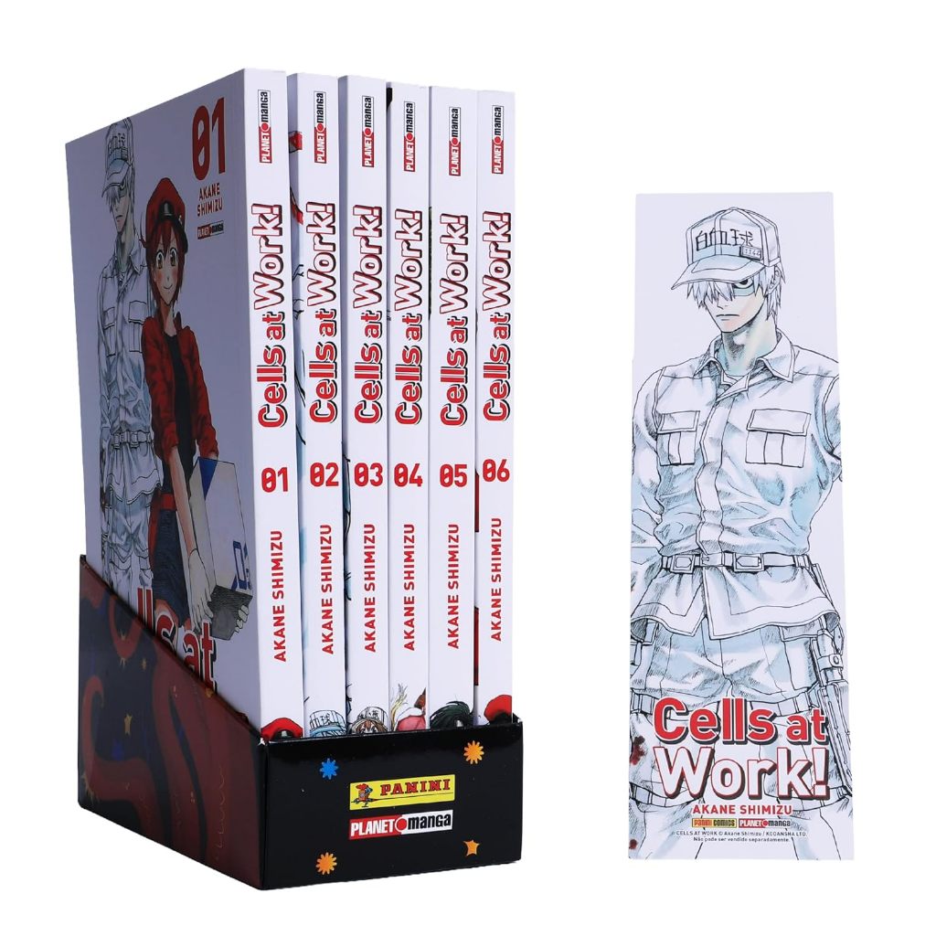 Mangá - Coleção Completa Cells At Work - Novo/Lacrado
