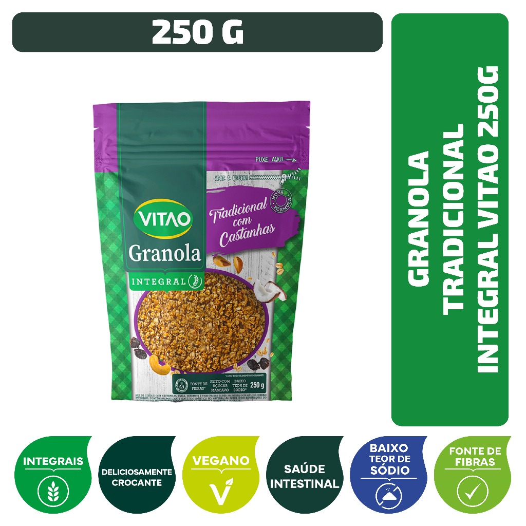 Granola Tradicional Integral Vitao 250G