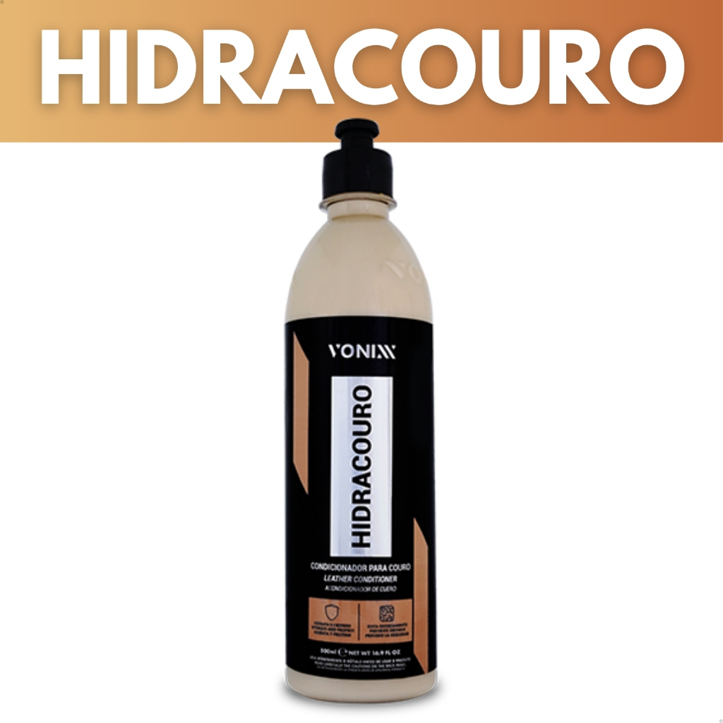 Hidratante De Couro Automotivo Hidracouro 500ml Vonixx
