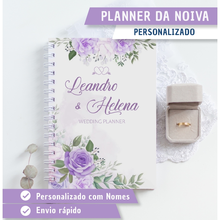 Planner Da Noiva - Agenda para organizar o casamento