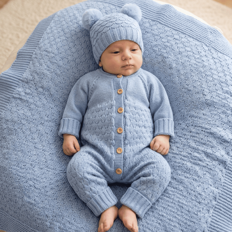 Saída Maternidade Menino Menina Jumper Fofão Macacão com Manta e Touca Kit 3 peças em Oferta na Shopee