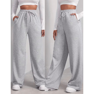 Calça Pantalona Feminina Lanzinha Cintura Alta  com Bolso Moda pra Inverno Tendencia- PROMOÇÃO lanzinho