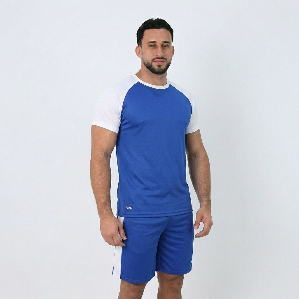 Conjunto Masculino Esportivo Camiseta + Short Academia Treino Fitness Confortável