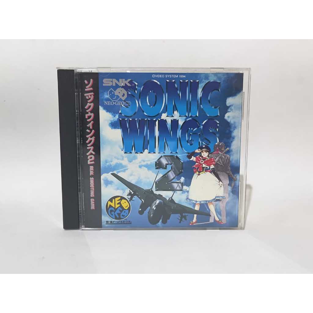 Sonic Wings 2 100% Neo Geo Cd Original