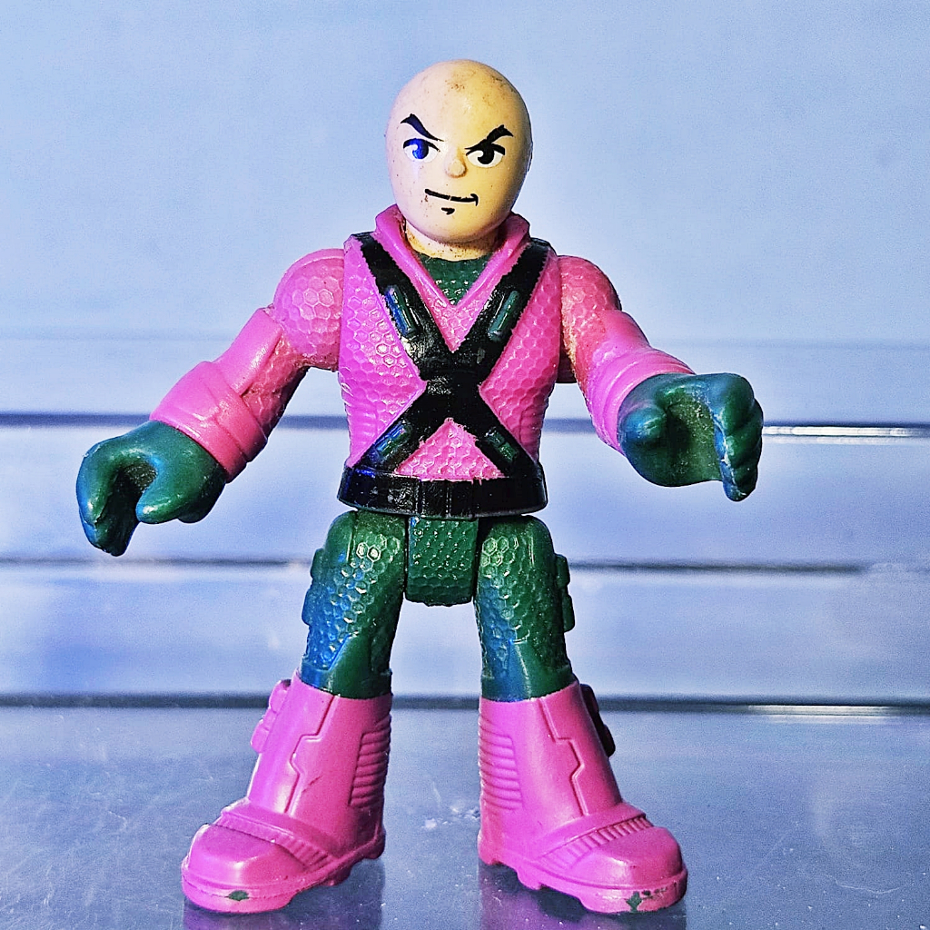 Boneco Lex Luthor Imaginext DC Super Friends Liga Da Justiça Mattel