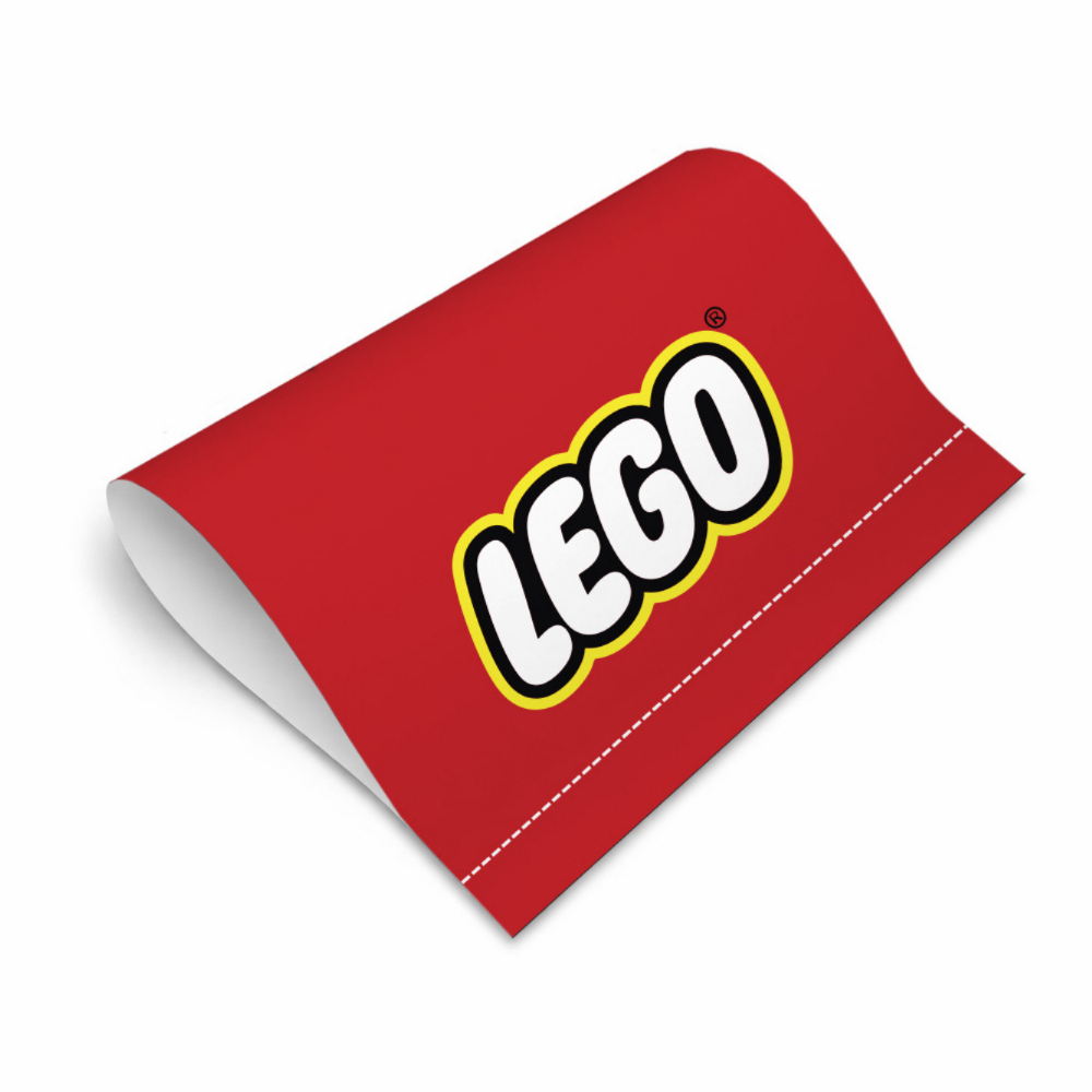 Etiqueta Tag para Carro Lego Sticker Tag Personalizado Adesivo Car Wash Autocolante