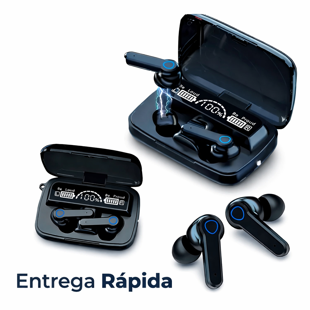 M19 Fone de Ouvido Bluetooth Sem Fio HiFi Estéreo Redução de Ruído Baixa Latência para Android e ios em Oferta na Shopee