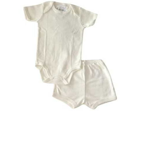 Conjunto Body Manga Curta Baby Duck Comfort
