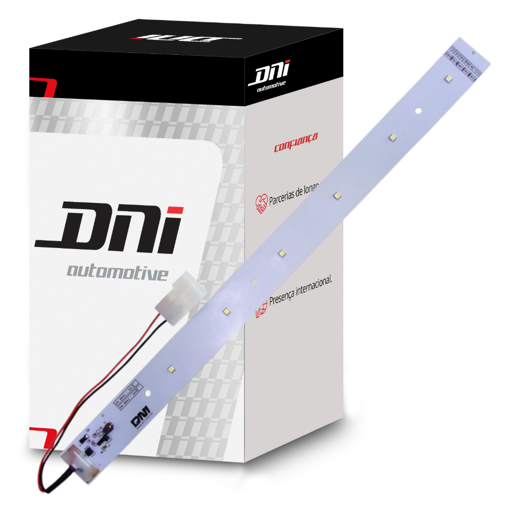Régua com 6 LEDS Automotiva - 24V - DNI 8843