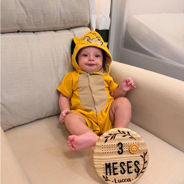 FANTASIA SIMBA REI LEÃO MACACÃO MESVERSÁRIO SIMBA REI LEÃO, FESTA DE MÊS INFANTIL, ROUPA DE BEBÊ FANTASIA TEMÁTICA