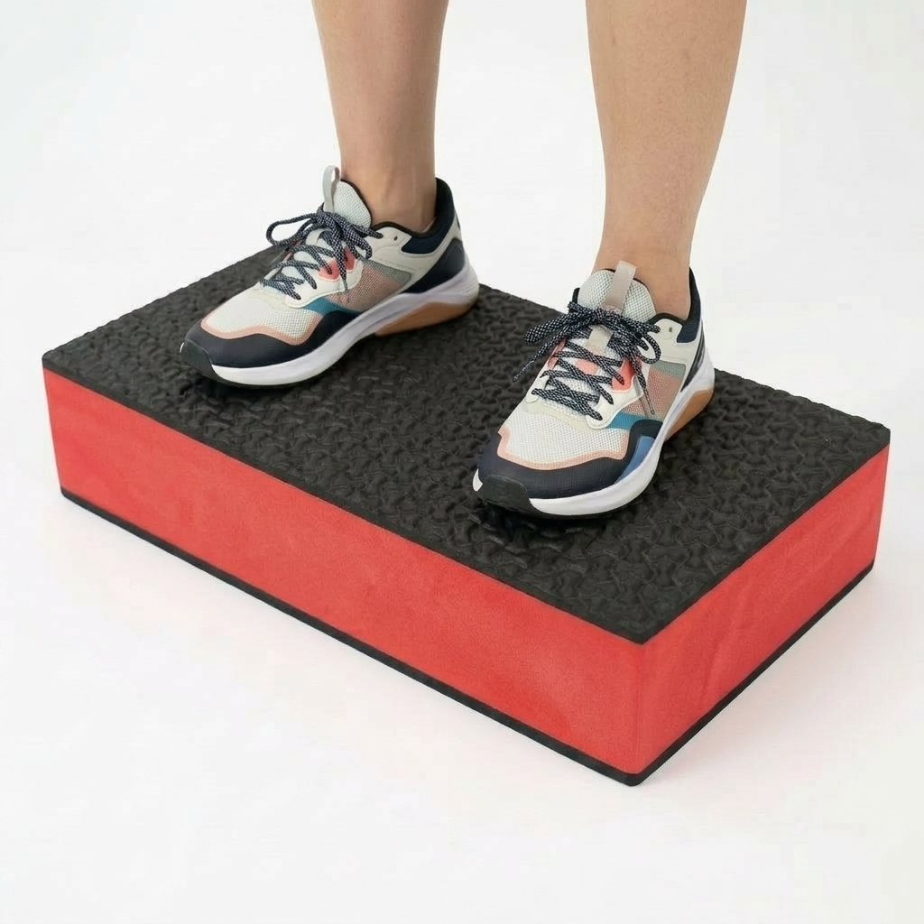 Step Academia 60x28 Exercícios Fitness Aeróbico Esporte Pilates Yoga Fisioterapia EVA Antiderrapante Profissional Estepe