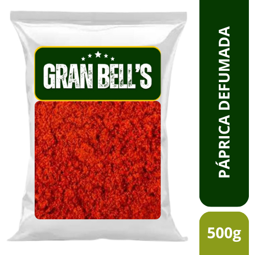 Páprica Defumada GRAN BELL'S 1kg - Culinária Sabores do Brasil