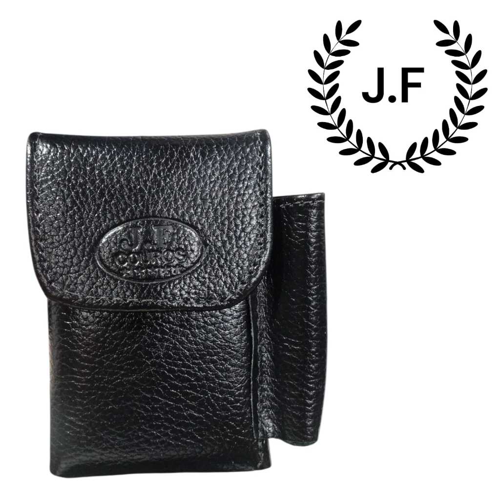 Porta Accessorios Unisex Premium Couro Legitmo