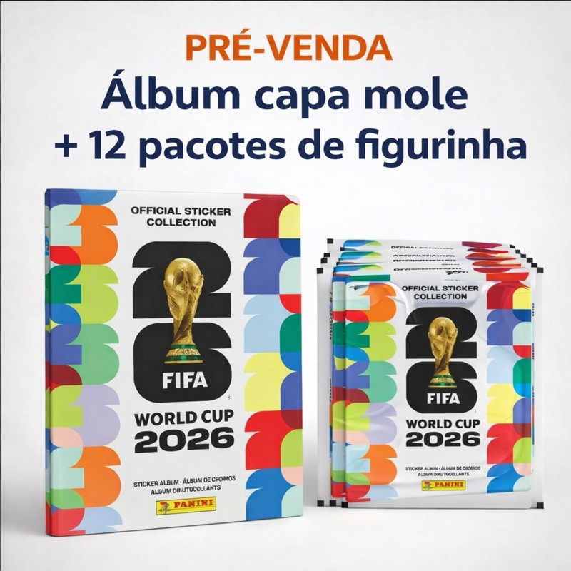 Figurinhas Copa do Mundo 2026 Original Pacotes Lacrados, Colecionáveis e Raras