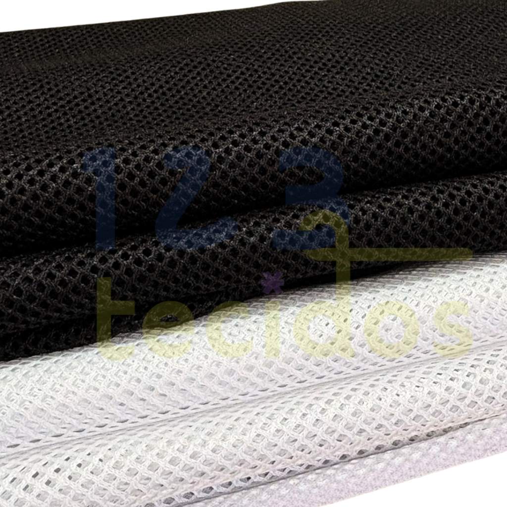 3 Metros de Tecido Furadinho Telinha Com Tratamento Dry Fit - 100% Poliéster