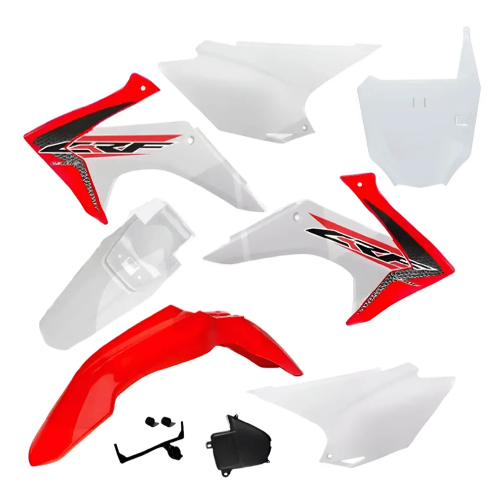 Kit Plástico Réplica amx Honda Crf 230f 2008/2020 Plate Crf 230f modelo original kit carenagem roupa crf230 completo