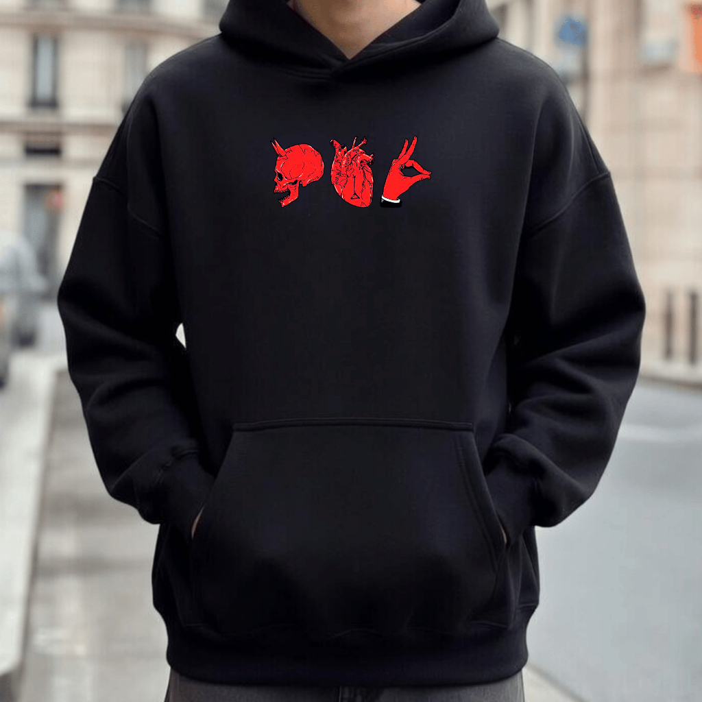 Moletom Estampado Stretwear Canguru Inverno Unisex Frio Algodão Estilosa e Confortavel Premium Cores Variadas Lançamento