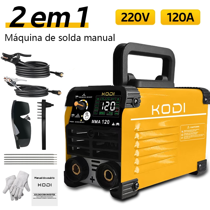⚡ Máquina de Solda Portátil 🏠 | Bivolt 110V/220V, Display Digital,  Ideal para Uso Doméstico e Reparos -D13