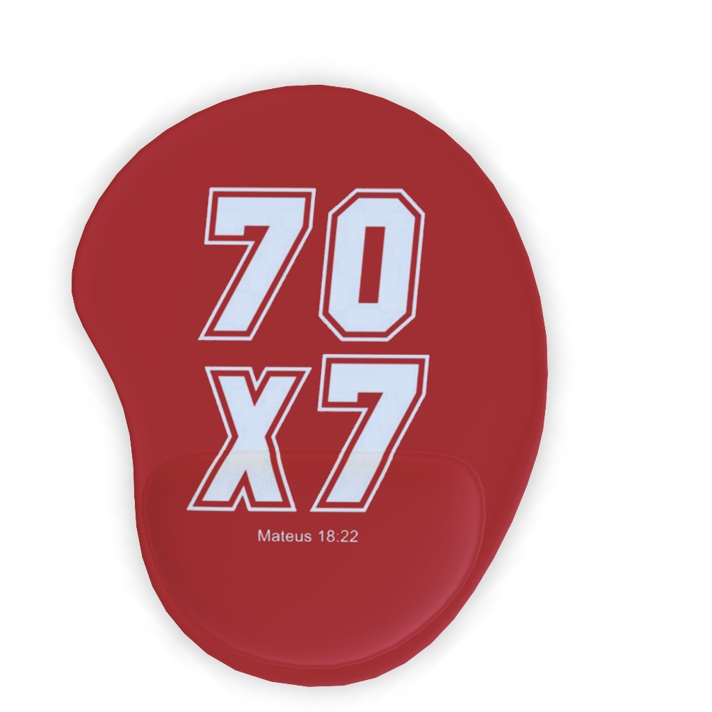 Mousepad Com Apoio de Pulso, 70x7, Acessório Informática Computador