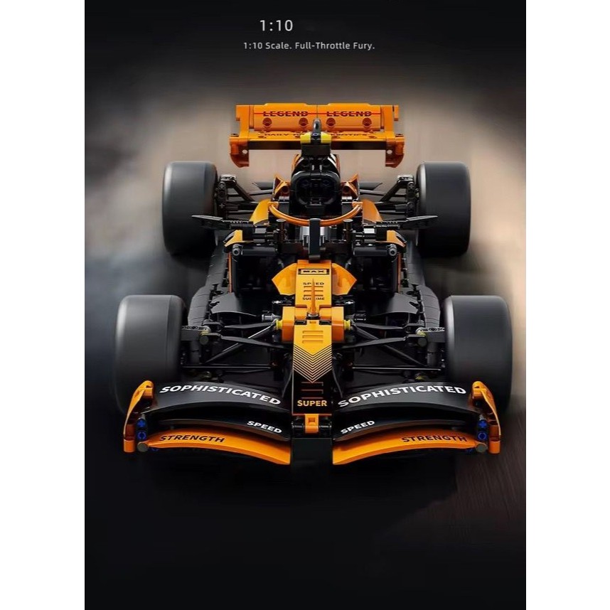 Blocos de Montar Lego F1 McLaren 1000Peças (S/ PATROCINADORES OFICIAIS) C/ Manual de Montagem  **SEM CAIXA(BOX)**