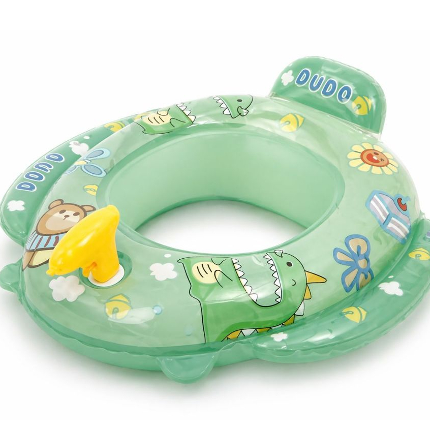 Boia Infantil 80cm Com Assento Volante + Chuveirinho Água Astronauta Piscina Bebê Premium