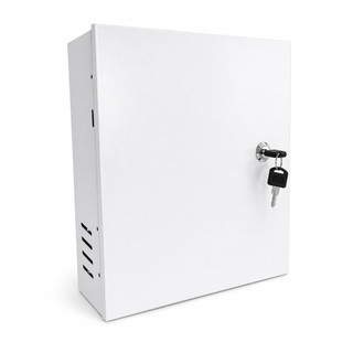 Caixa Vertical Para DVR com Fechadura (32 x 28 x 10 cm) - MAX ELETRON - CFTV - Câmeras e Acessórios Intelbras
