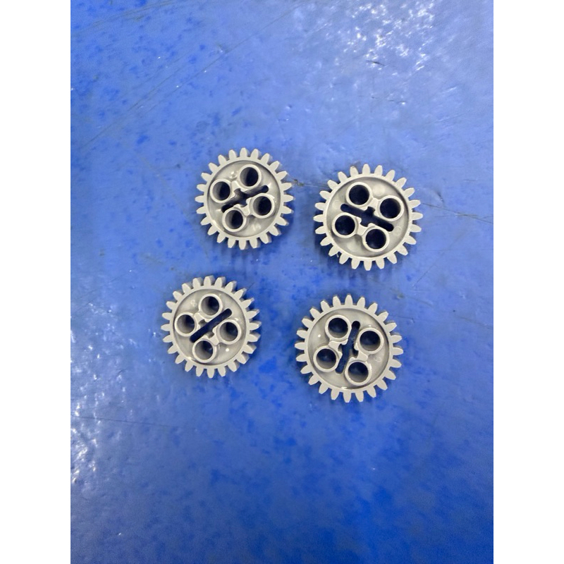Engrenagens 24 dentes kit com 4 compatíveis com Lego technic ideal para robótica sesi educacional steam e reposição