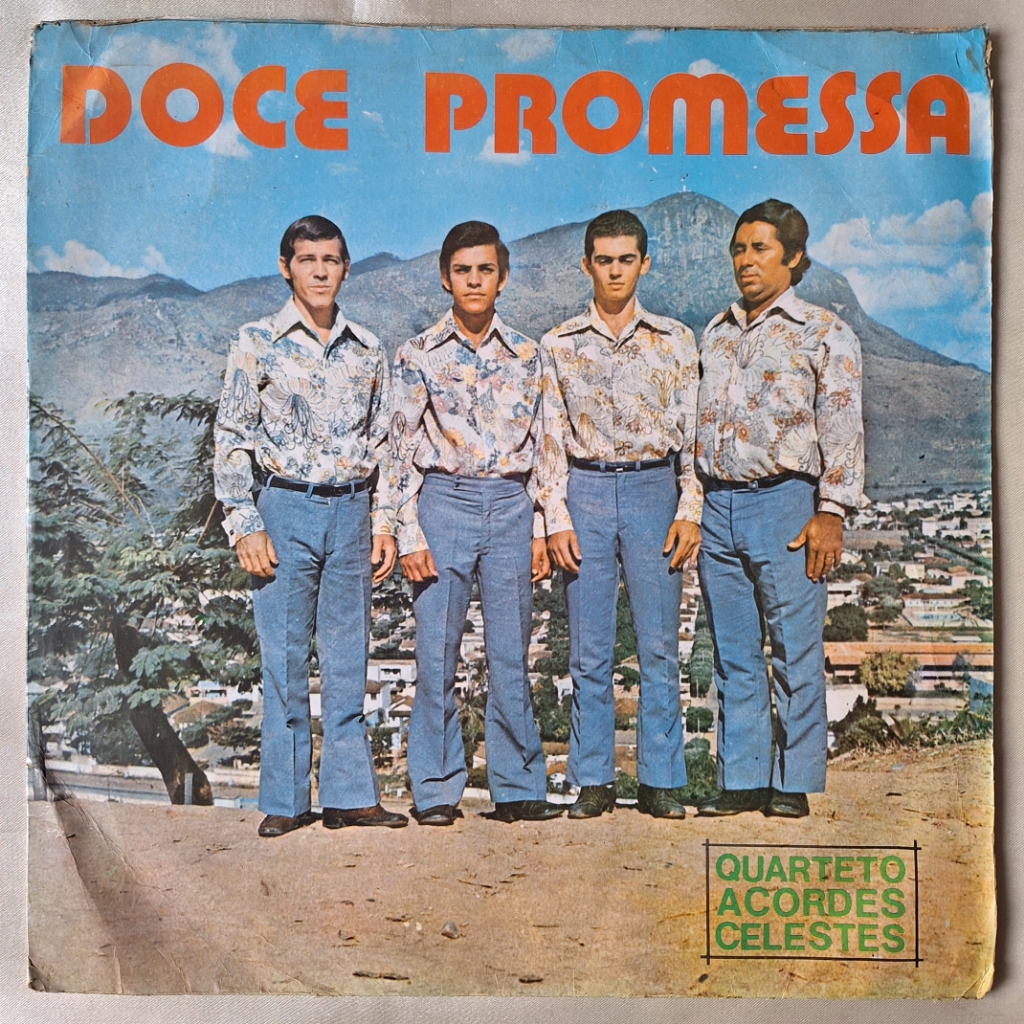 DISCO DE VINIL LP - QUARTETO ACORDES CELESTES – DOCE PROMESSA