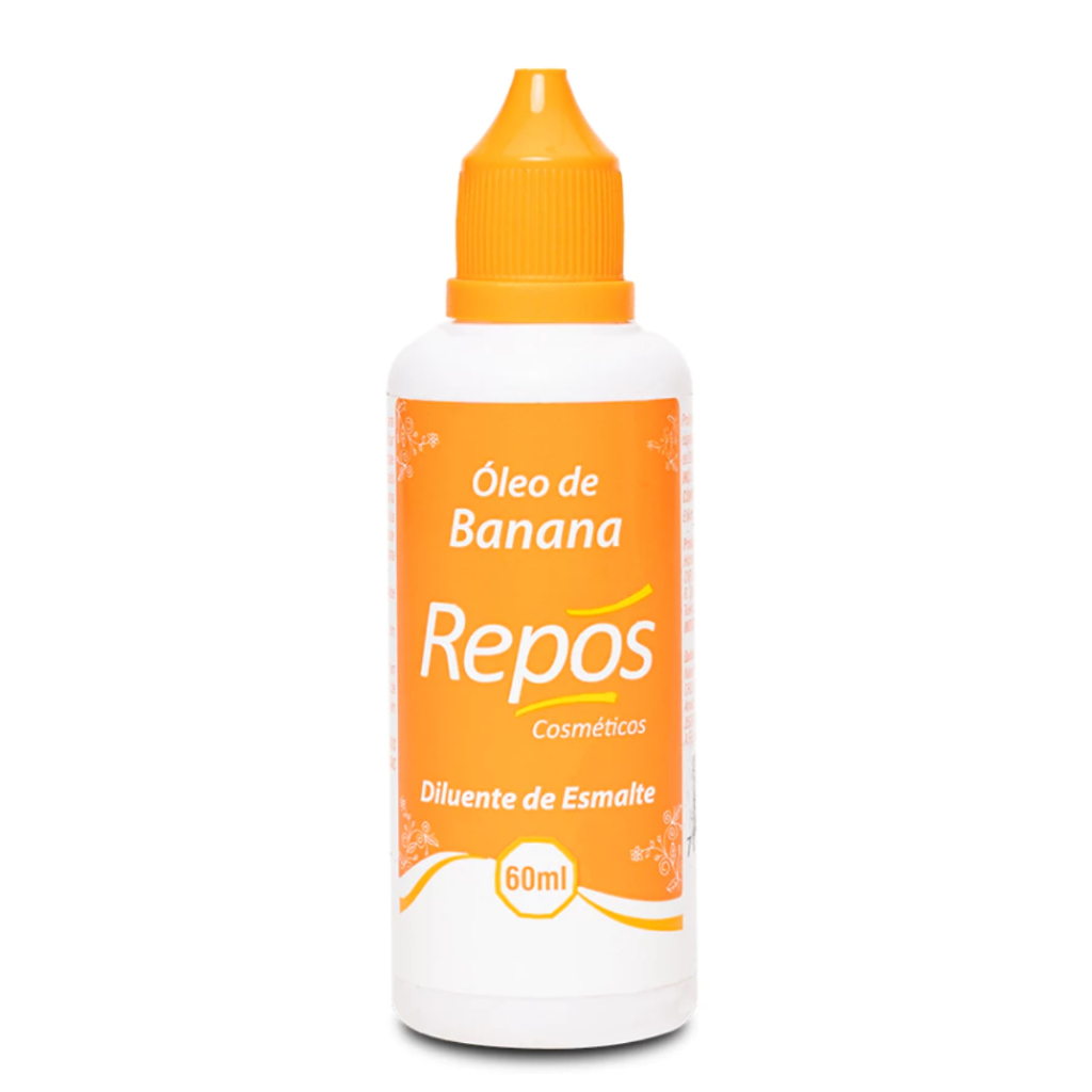 Óleo De Banana 60ml Repos Diluente de Esmalte