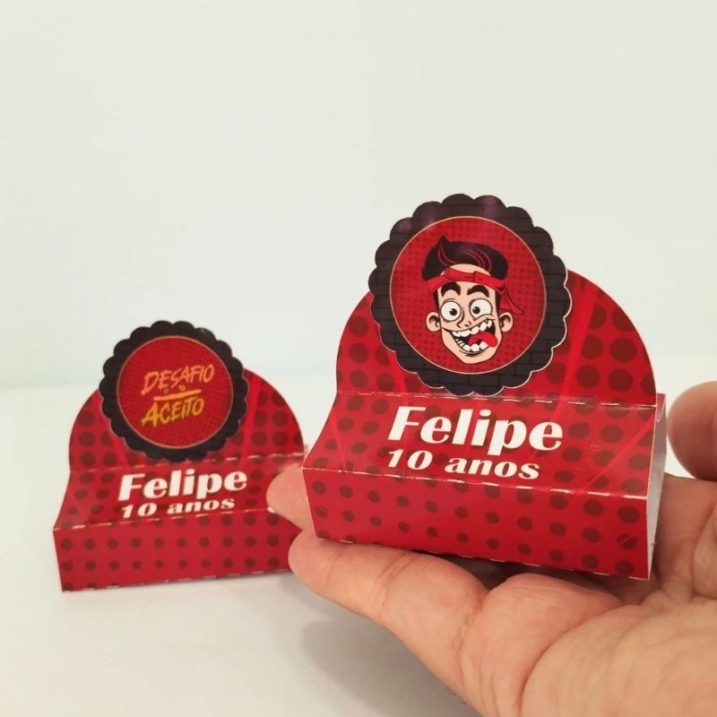PORTA BIS ENALDINHO PERSONALIZADO/LEMBRANCINHA DE FESTA/ANIVERSÁRIO INFANTIL/PORTA BIS DUPLO/FESTA INFANTIL