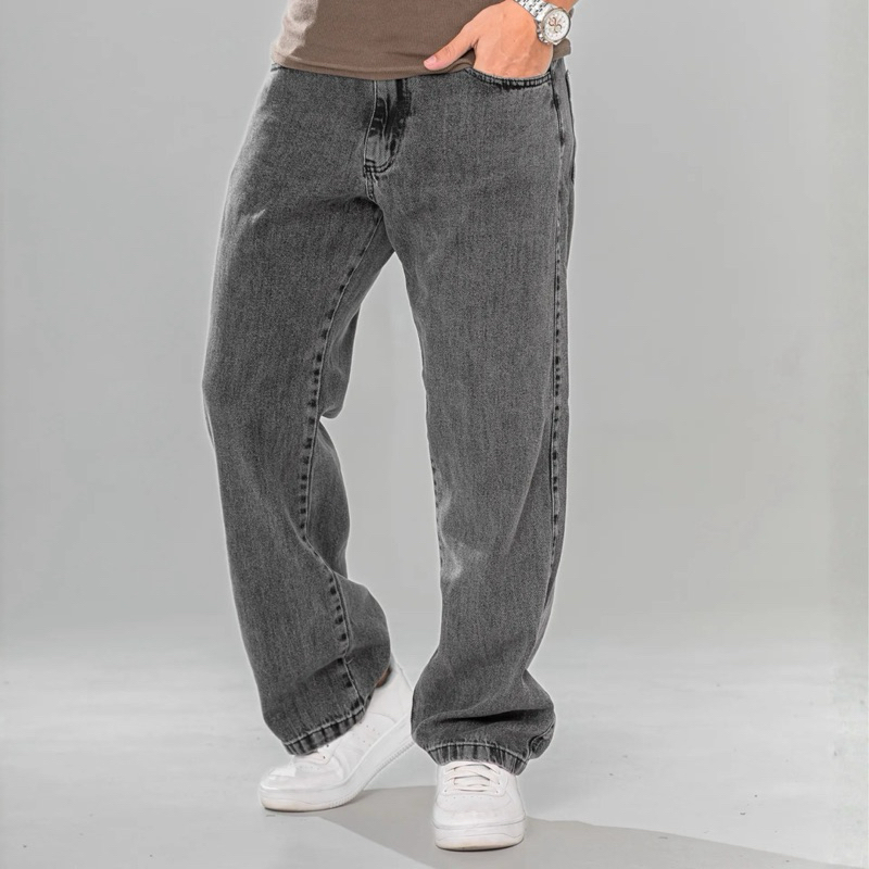 Calca Balao Grafite Baggy Masculina confortável moda