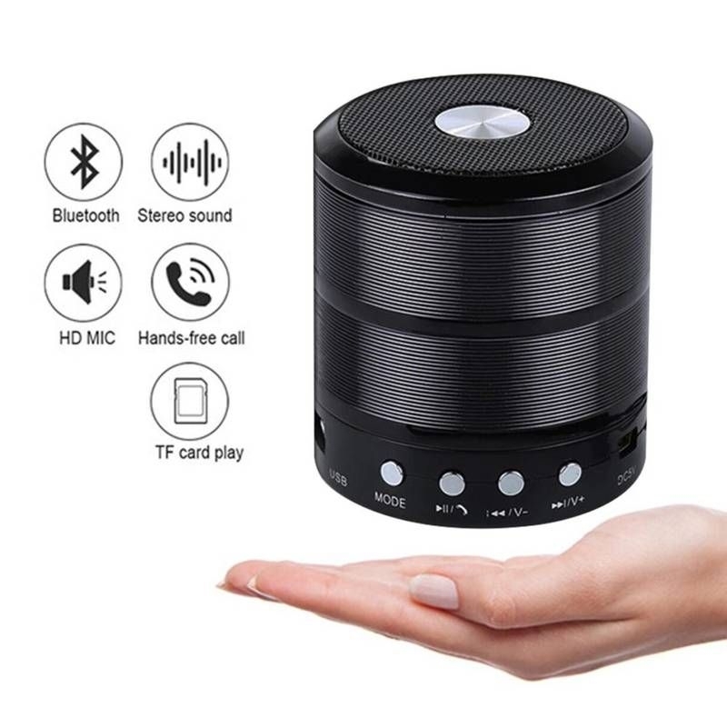 Mini Caixa de Som Portátil Bluetooth Altomex com Bluetooth 4.0 e 5W