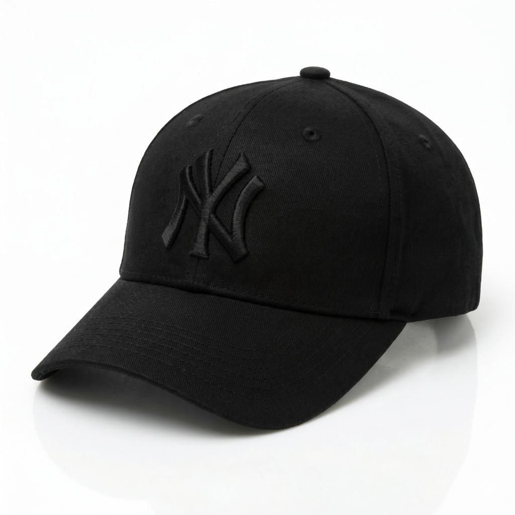 Boné New York NY Bordado, Aba Curva, Unissex, Regulagem Ajustável, Blogueira - ENVIO IMEDIATO