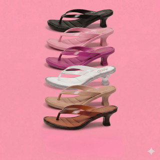 Chinelo Feminino Plataforma Leve Bico Quadrado Sandália de Dedo Conforto