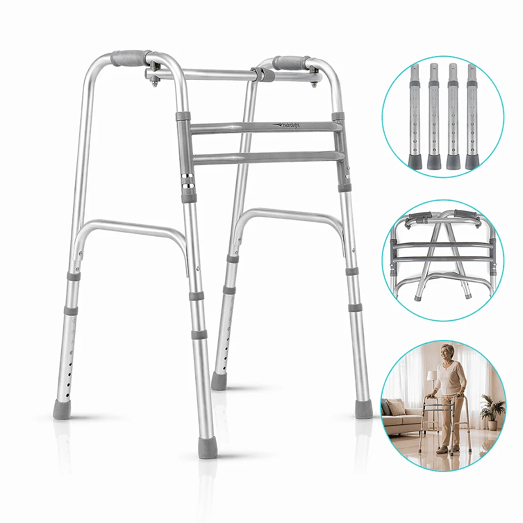 Andador Articulado 3 Barras Até 150 Kg - Hidrolight