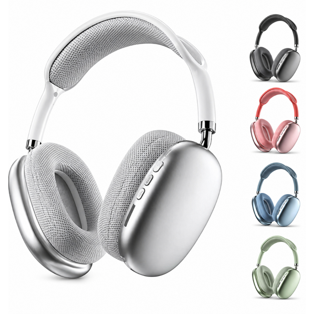 Fone de Ouvido P9 Bluetooth Headphone Sem Fio Over-ear Air Resistente e Co Ortavel - Miniatura 2