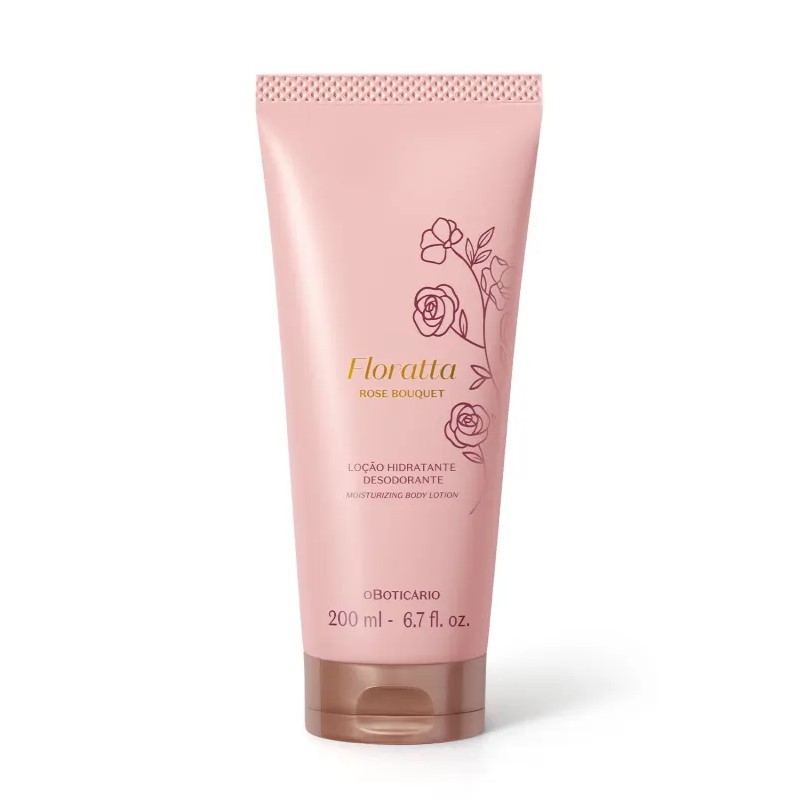 Combo Loção Hidratante Floratta Rose Bouquet 200ml (2 unidades) O Boticário