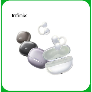 Fone de Ouvido Bluetooth 6.0 Infinix ZClip XEO4 TSW Com Cancelamento de Ruído e IP54