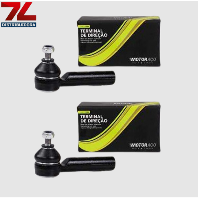 Par de Terminal de Direção - Chevrolet Meriva/Montana 2002 a 2012/2005 a 2010 Lado Direito Esquerdo