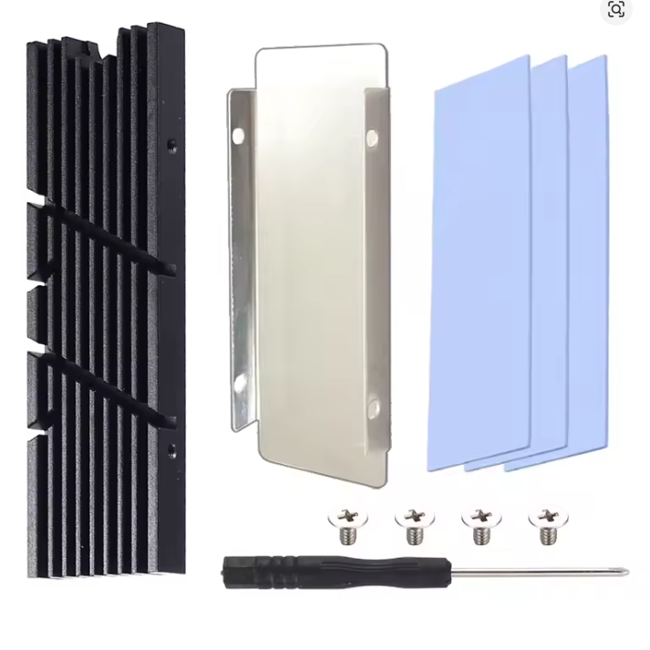 Preto) Dissipador de Calor para M2 NVMe 2280 com Thermal Pad