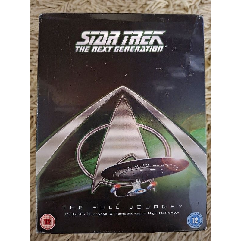 Box Blu ray Star Trek: The Next Generation - 7 Temporadas Completas, 41 Discos. LACRADO!