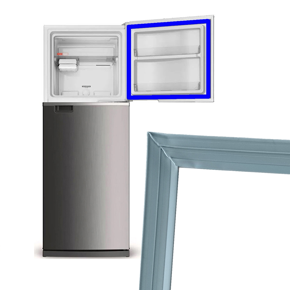 Borracha Gaxeta de Vedação da Porta Superior da Geladeira (Freezer) Para Marca Electrolux D44 DC440 43x62 ABA