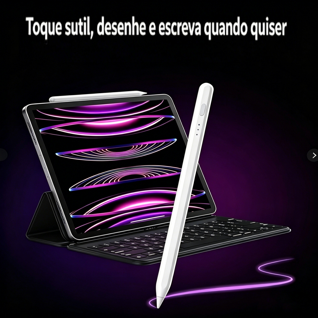 Universal Touch Pen for Tablet and Cell Phone Compatible with iOS and Android – Fine Tip and High Sensitivity